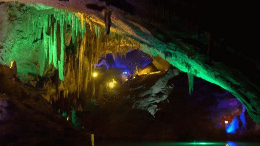 贝加尔湖冰洞溶洞水洞合集GIF高清图片