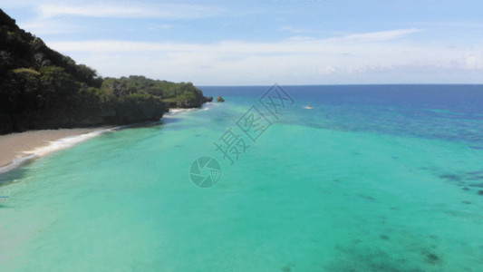 菲律宾巴拉望度假沙滩海岛GIF高清图片