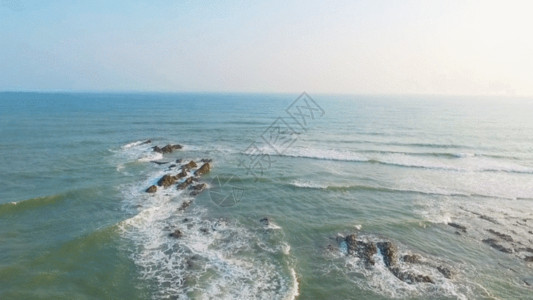 浪奔浪流海岛 GIF高清图片