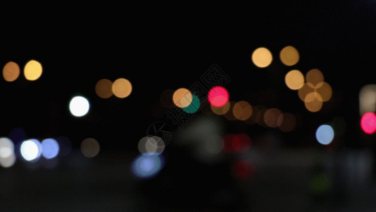 城市交通光斑GIF高清图片