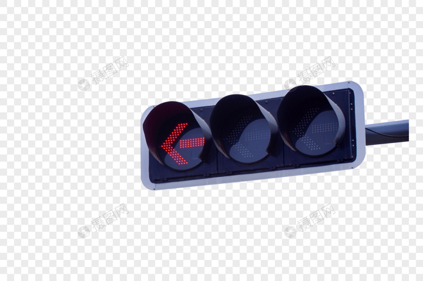 交通信号红绿灯图片