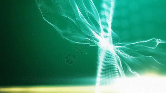闪电特效抽象唯美动态粒子网格背景gif高清图片