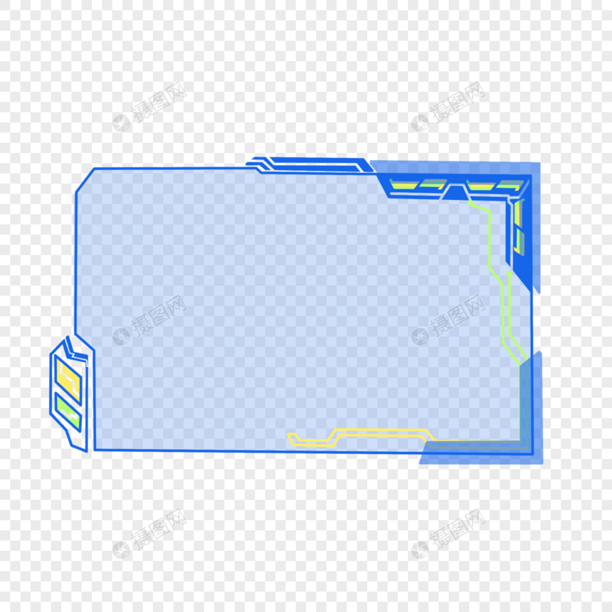 科技边框图片