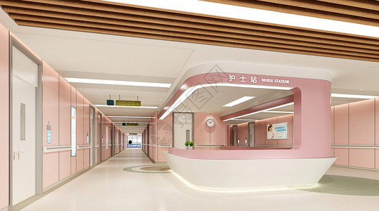 3d医疗医院场景图片