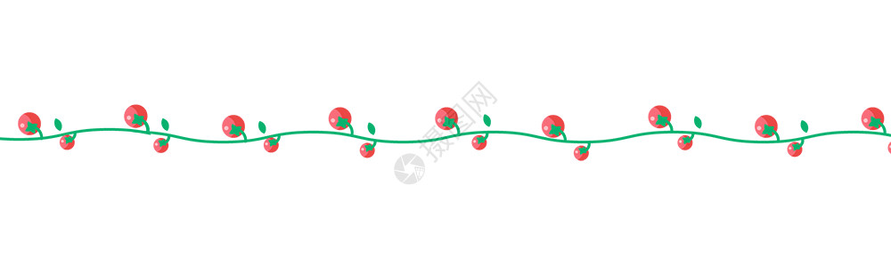 西红柿菜地小西红柿分割线gif高清图片