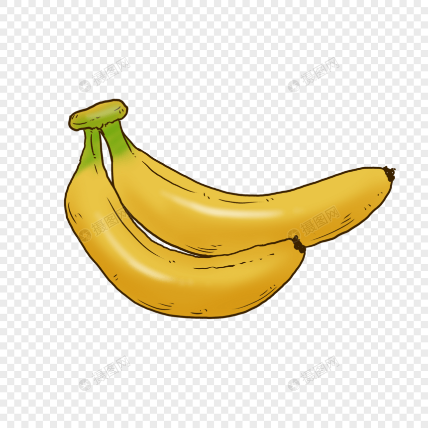 写实水果香蕉图片