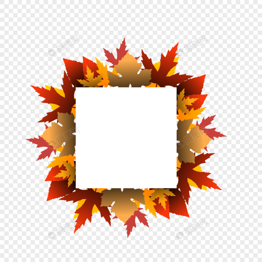 秋天边框图片