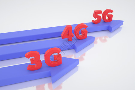 科技感立体箭头箭头5G设计图片