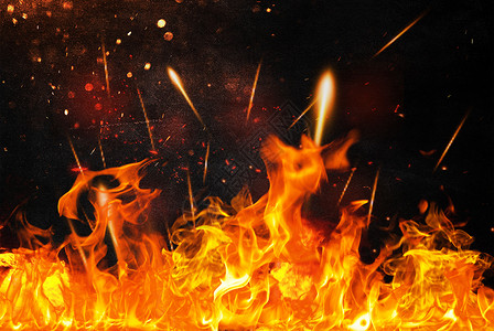 火爆背景红色火焰背景设计图片