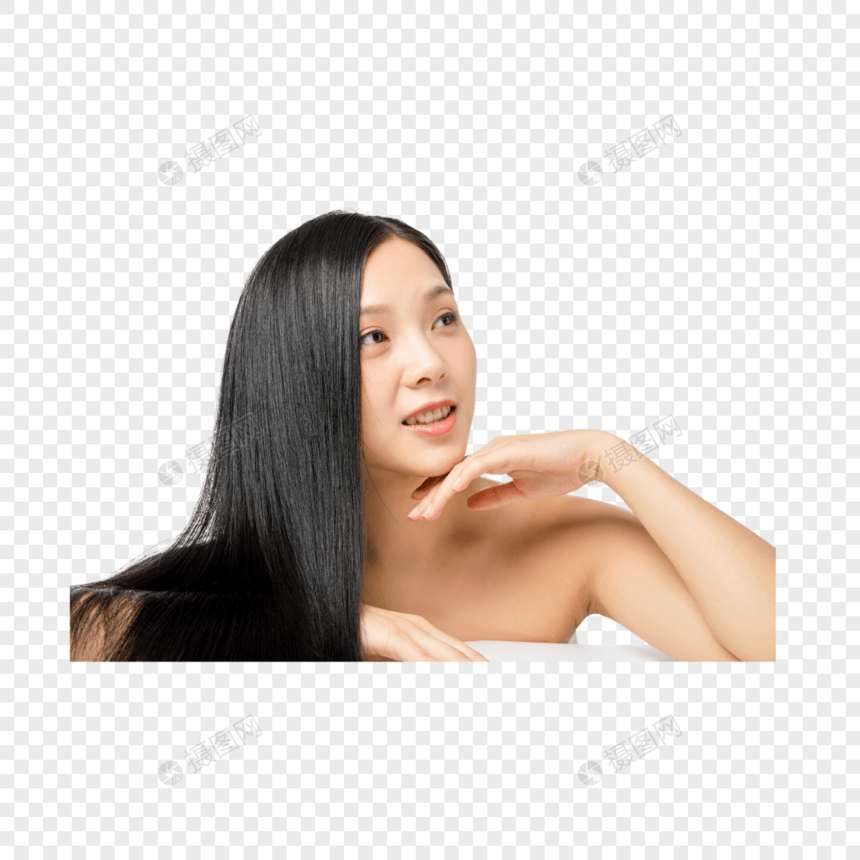 女性美发护发图片