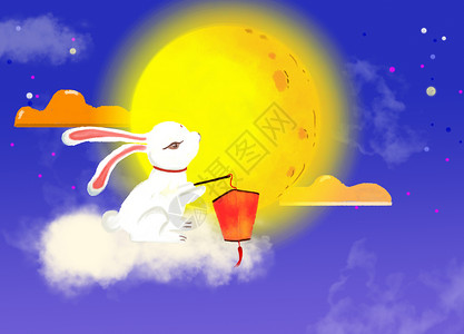 玉兔·明月·中秋图片
