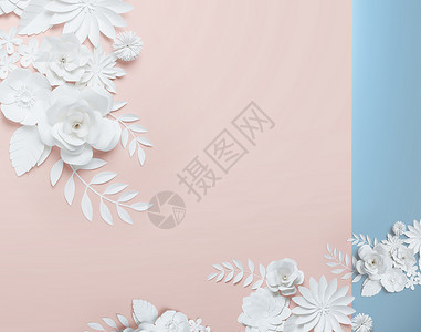 大花朵背景墙浮雕花卉背景设计图片