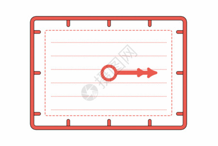 表盘卡通创意时钟信纸边框GIF高清图片