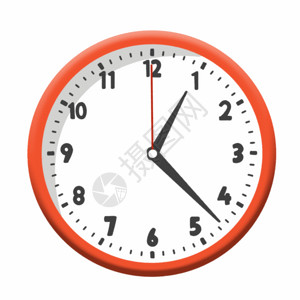 时间矢量图圆形钟表元素GIF高清图片