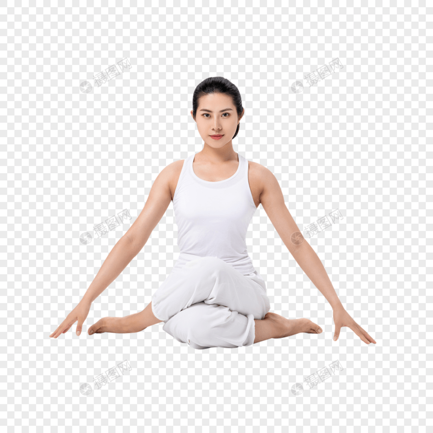 女性瑜伽锻炼图片