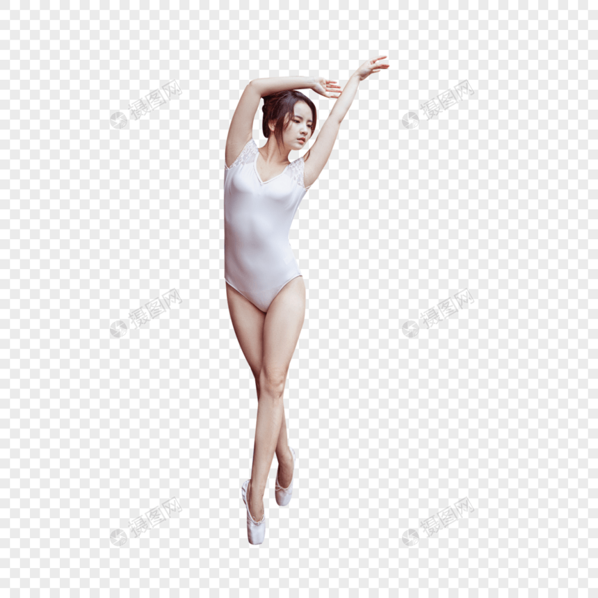 跳芭蕾舞的女性图片