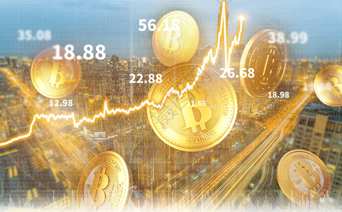 货币概念数字货币高清图片素材