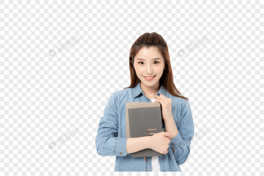 长发女大学生图片