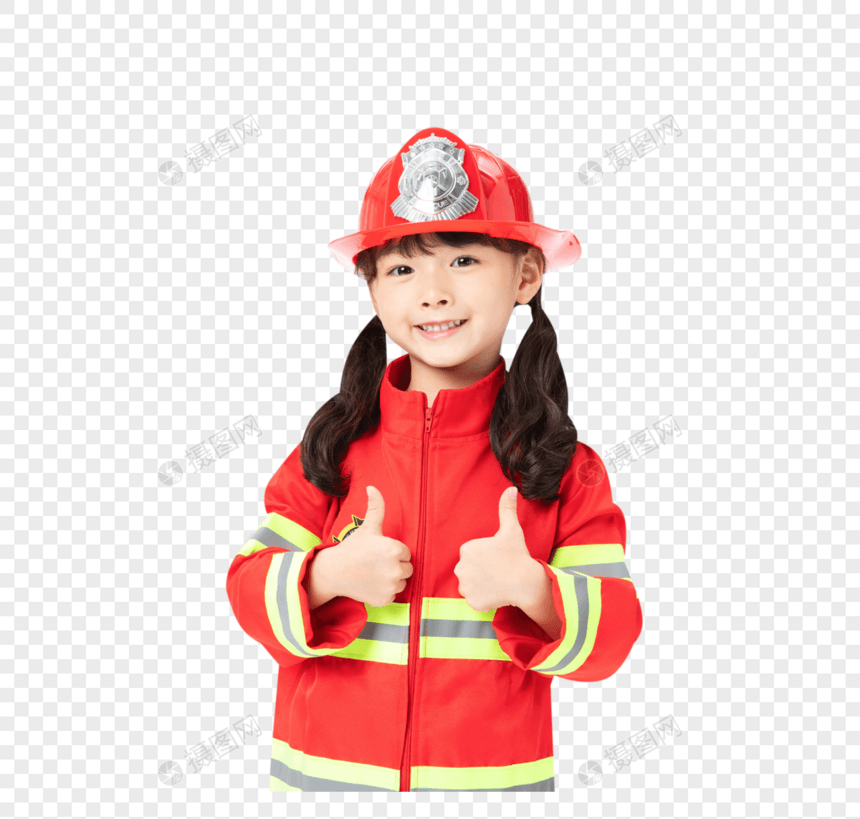 小小消防员点赞图片