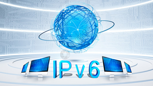 IPv6网络IP高清图片