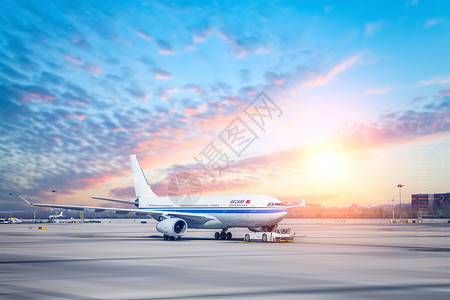 喷气式飞机春运机场设计图片