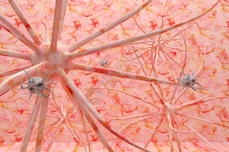 细胞神经元背景图片
