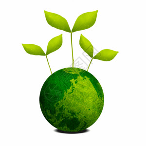 世界绿色植树节树苗GIF高清图片
