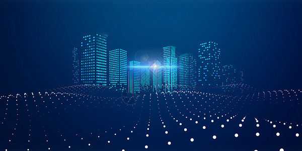 灯光北京科技背景设计图片