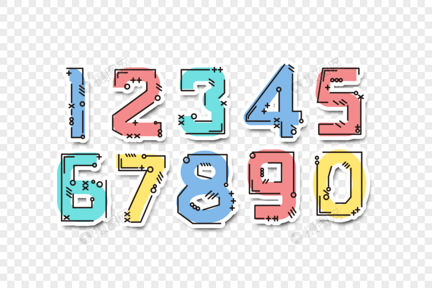 数字字体设计