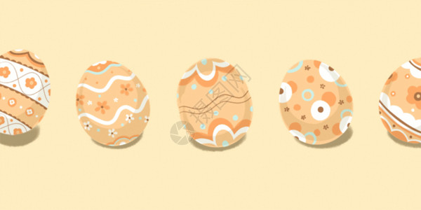 复活节彩蛋绘画复活节彩蛋GIF高清图片