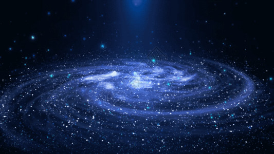 科技粒子星云宇宙背景GIF高清图片