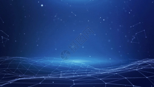 波纹科技科技网格动态科技背景GIF高清图片