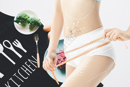 纤体塑形海报健康瘦身设计图片