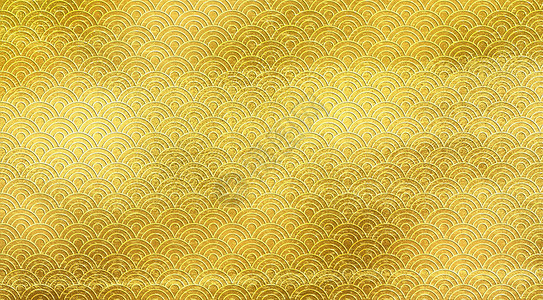 传统金色中式立体底纹设计图片