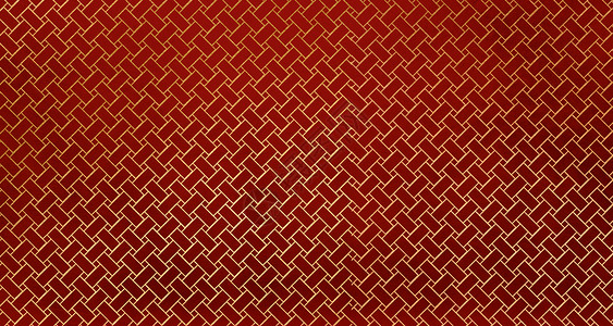 红色网格底纹中式立体底纹设计图片