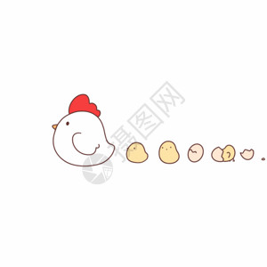 土豆焖鸡小鸡分割线GIF高清图片