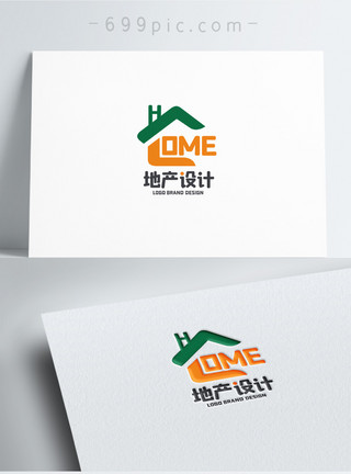 重庆标志建筑房地产LOGO设计模板