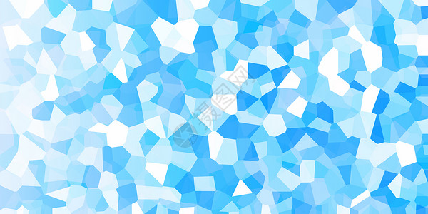 原创几何多边形蓝色背景高清图片