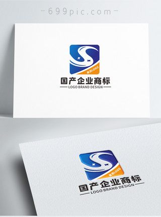 图形图标企业LOGO设计模板