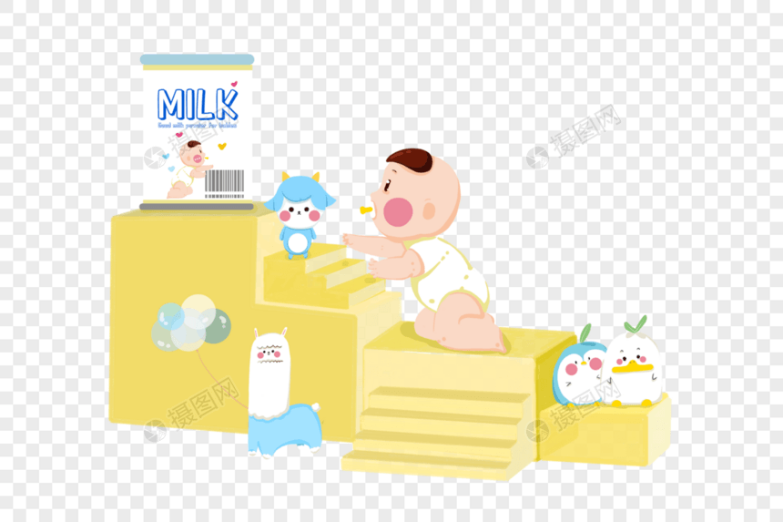 婴儿奶粉图片