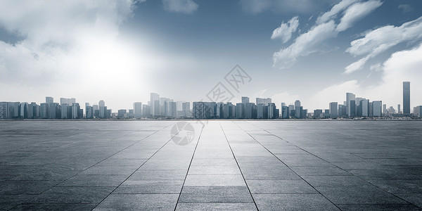 中海城市广场城市天际线设计图片