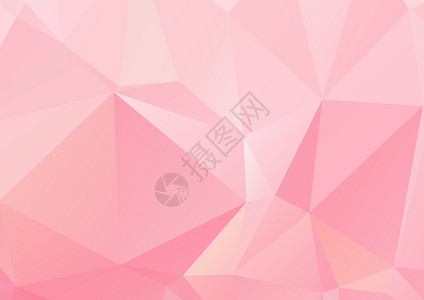 粉色多边形背景背景图片