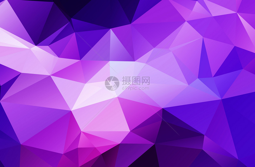 紫色多边形背景图片