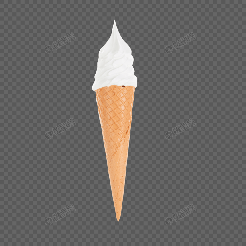 冰淇淋奶油甜筒图片