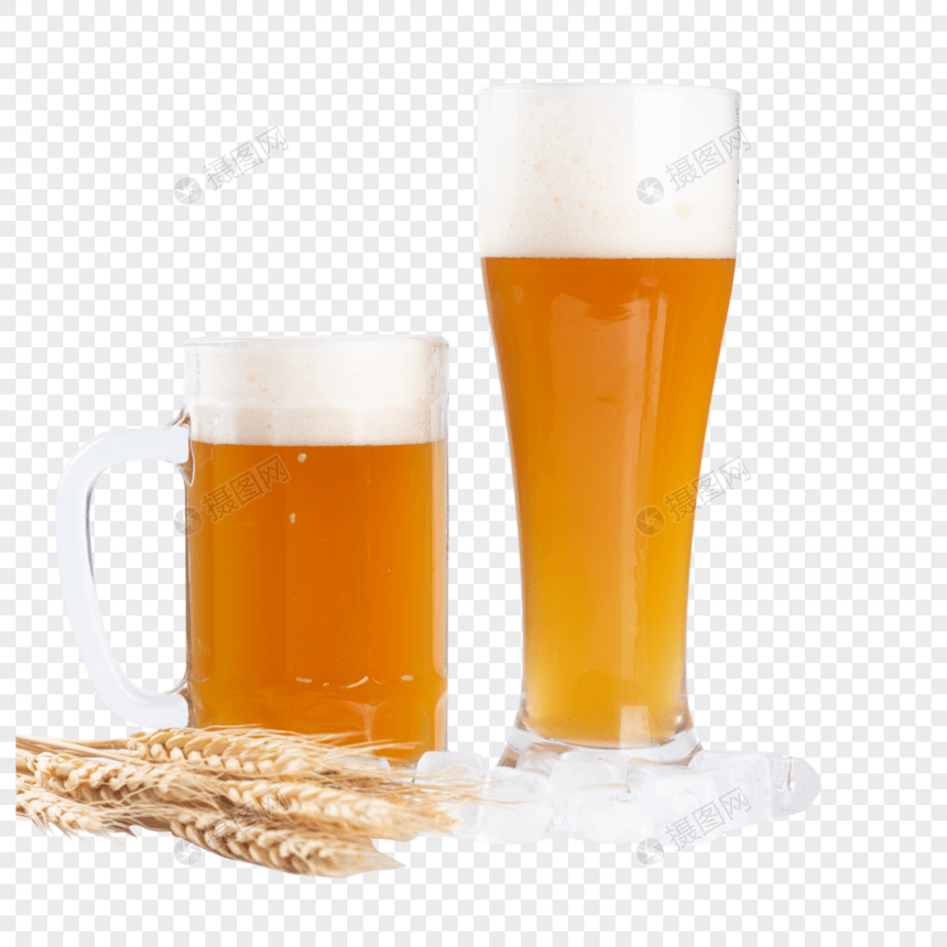 啤酒杯免抠元素图片