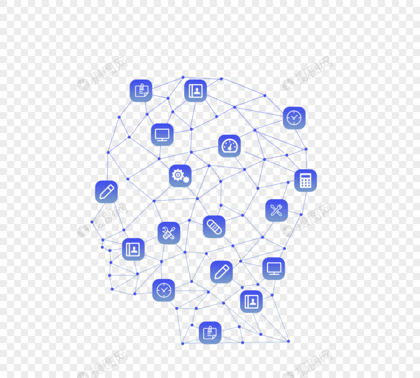 常务创意思维发散ppt图标图片