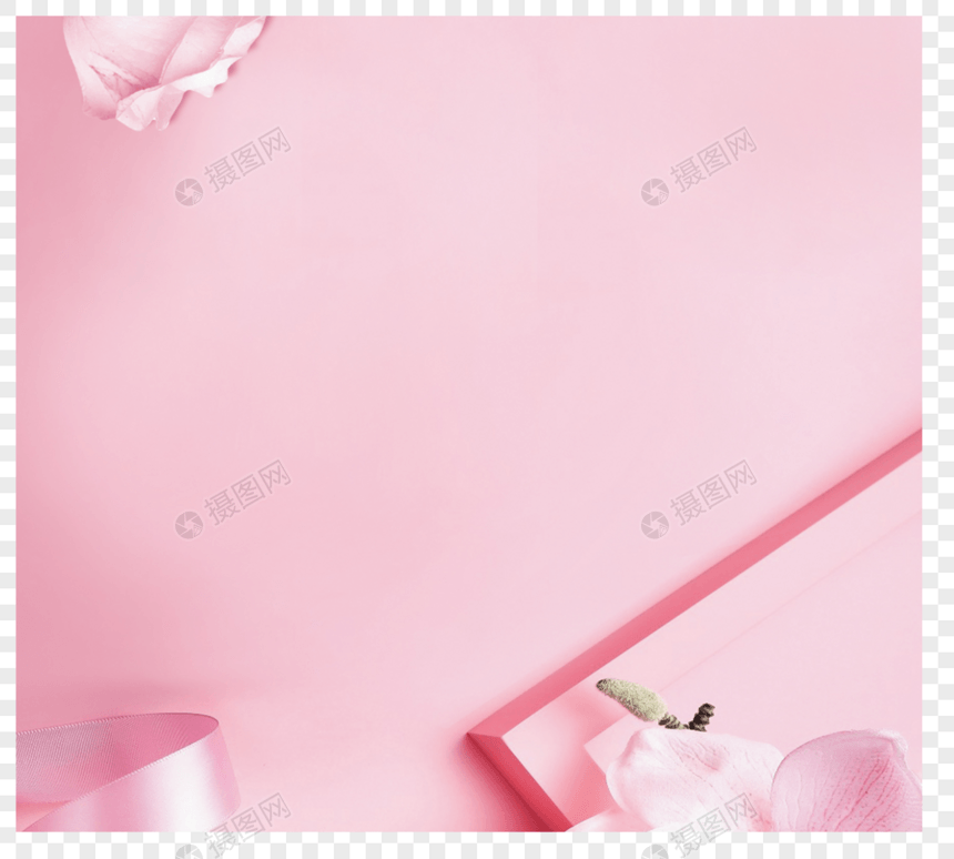 粉色浪漫质感图片