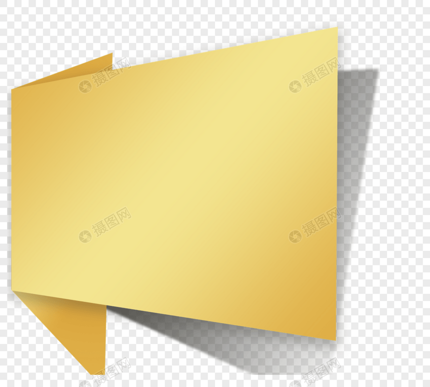 金色立体质感框架图片