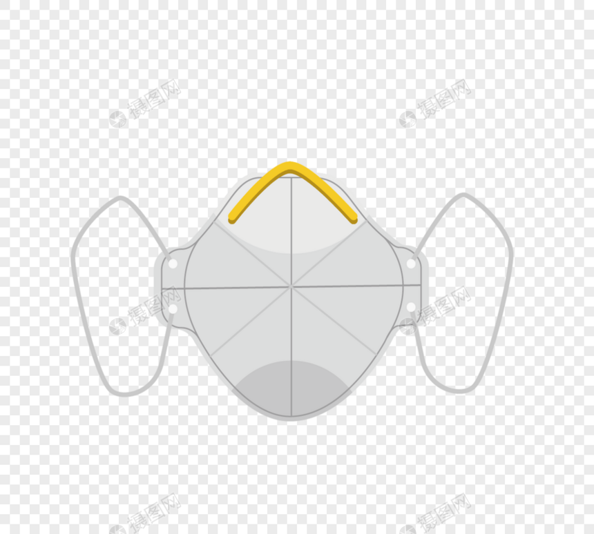 新冠状病毒n95口罩一次性口罩图片