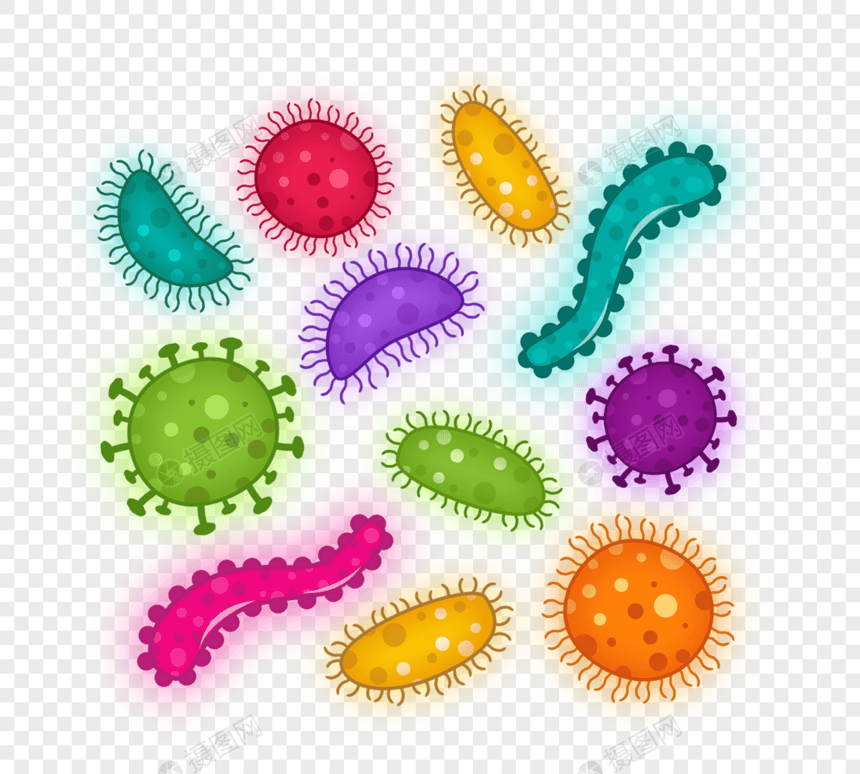 细菌病毒微生物冠狀病毒感染医学插图组图图片